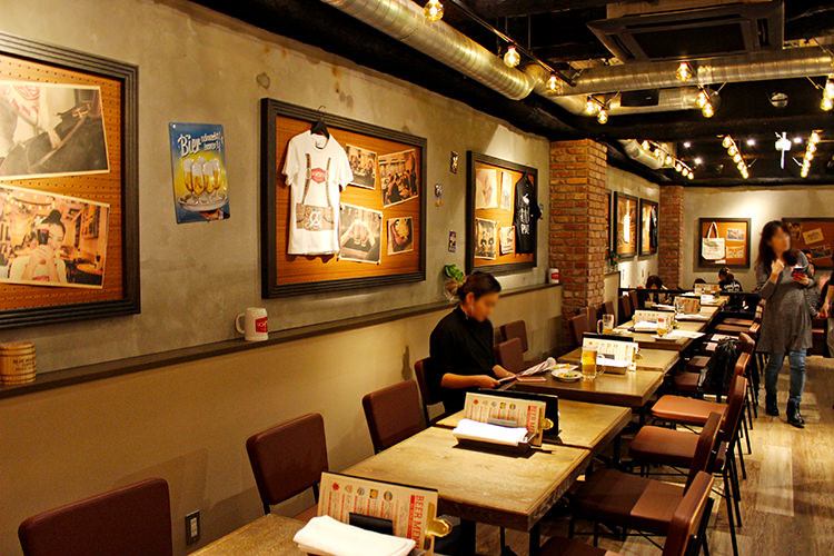 シュマッツビアダイニング吉祥寺の店内