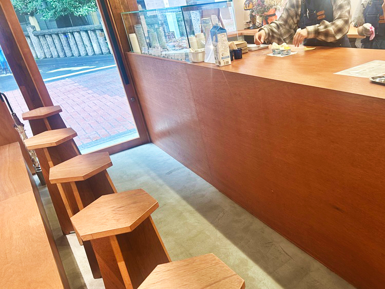 「BECCO Gelato＆Coffee」店内