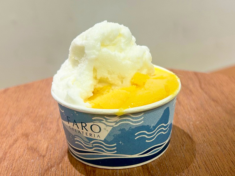 「BECCO Gelato＆Coffee」宮崎完熟マンゴー、ミルク