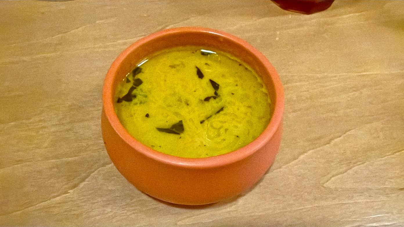「NAWOD CURRY」のココナッツカレー