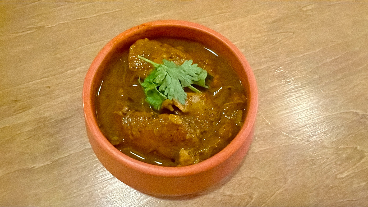 「NAWOD CURRY」のポークカレー