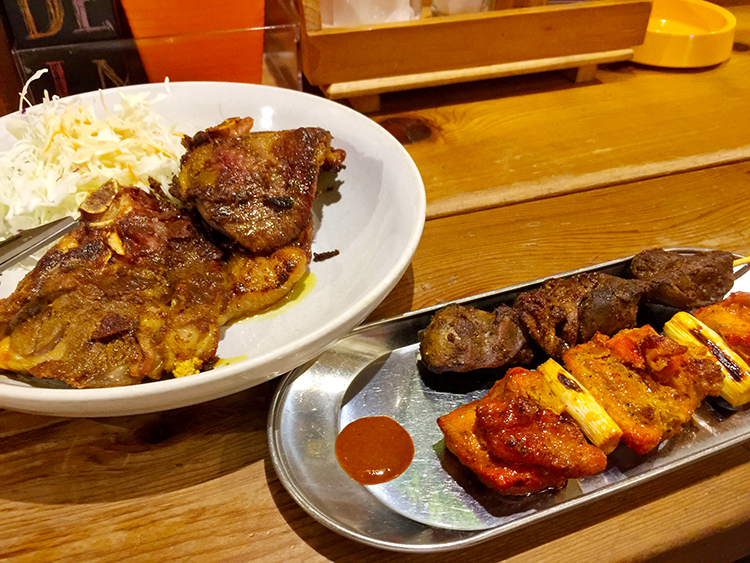 ハーブ&スパイス居酒屋 やるきの串焼き