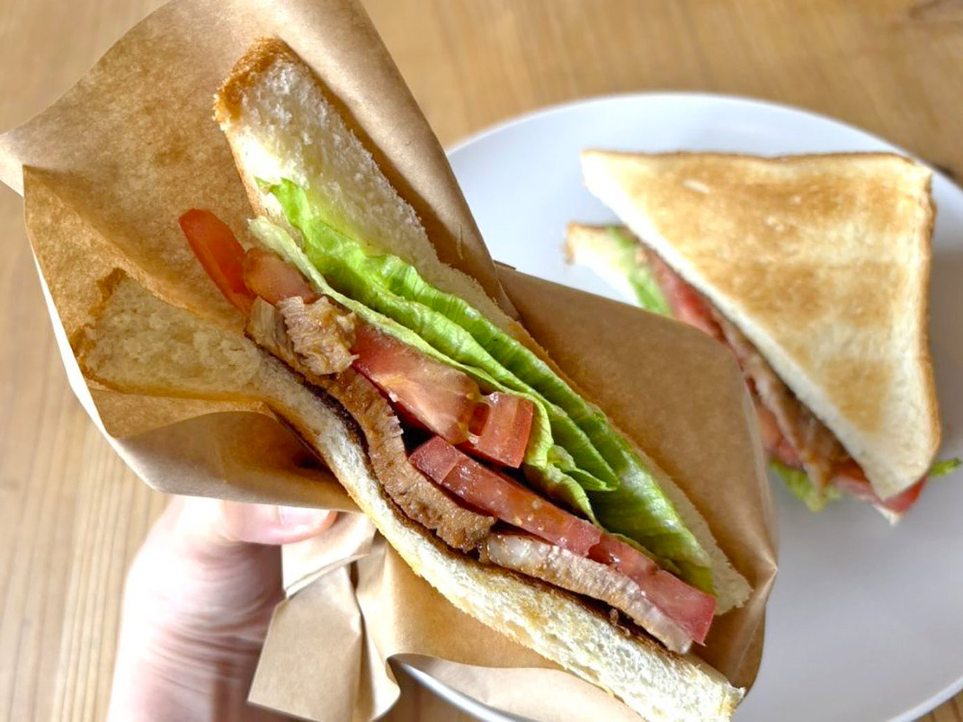 「ALL DAY CAFE」のサンドイッチ
