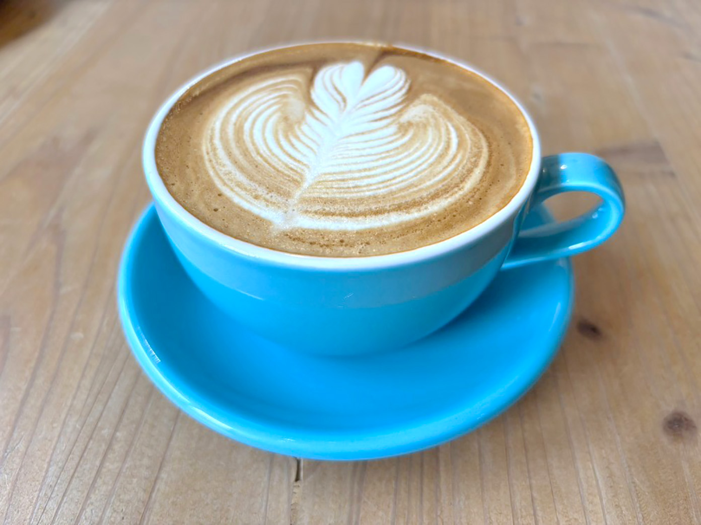 「ALL DAY CAFE」のラテアート