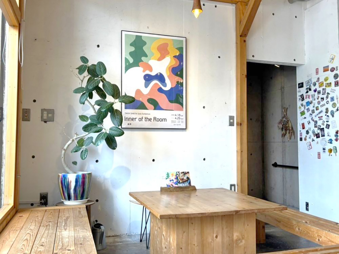 「ALL DAY CAFE」の店内