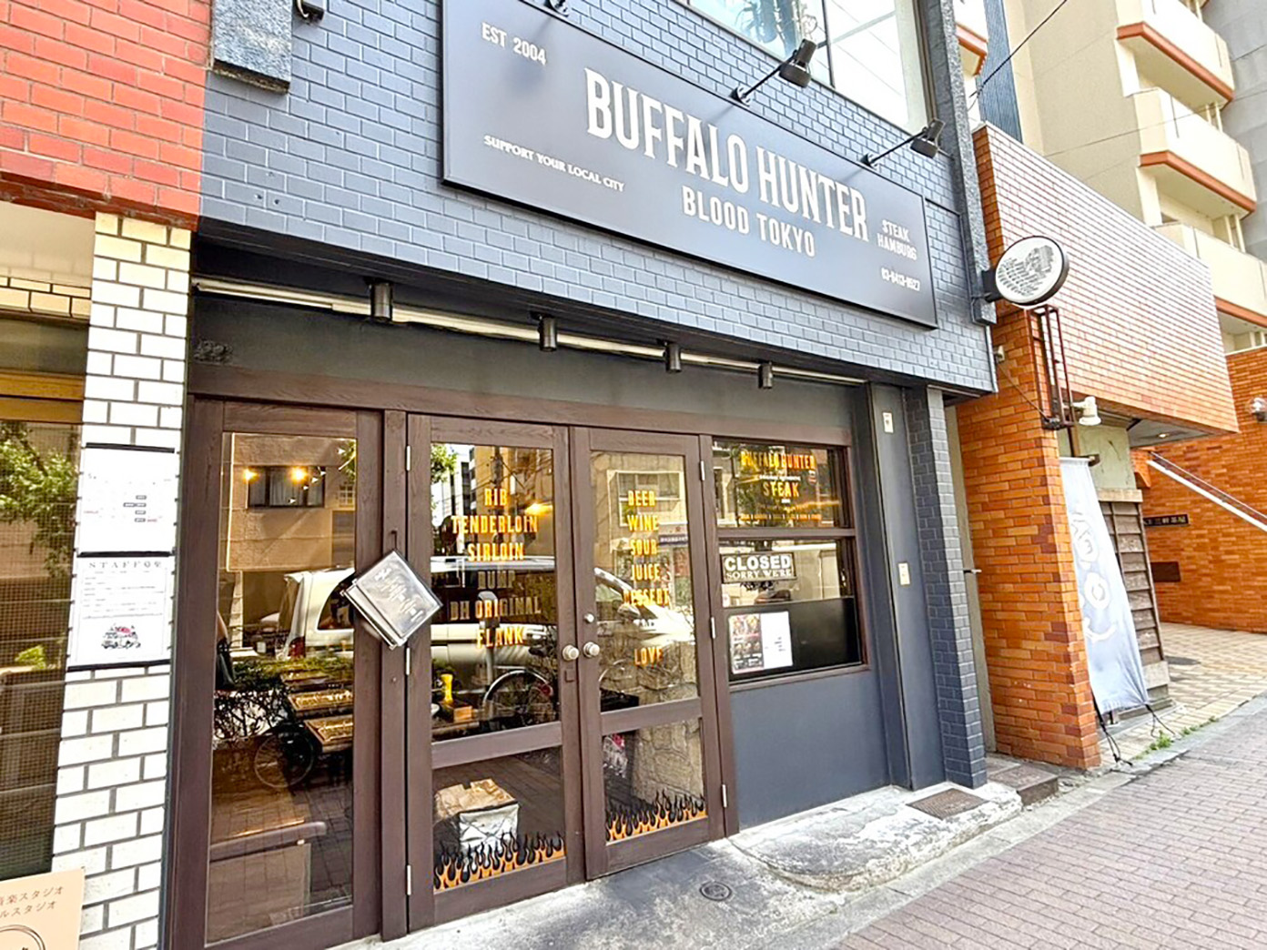 「BUFFALO HUNTER BLOOD TOKYO」の外観