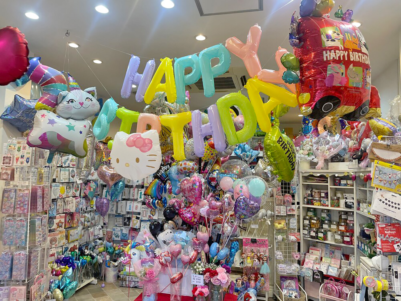 「Balloon Letta」の飾り