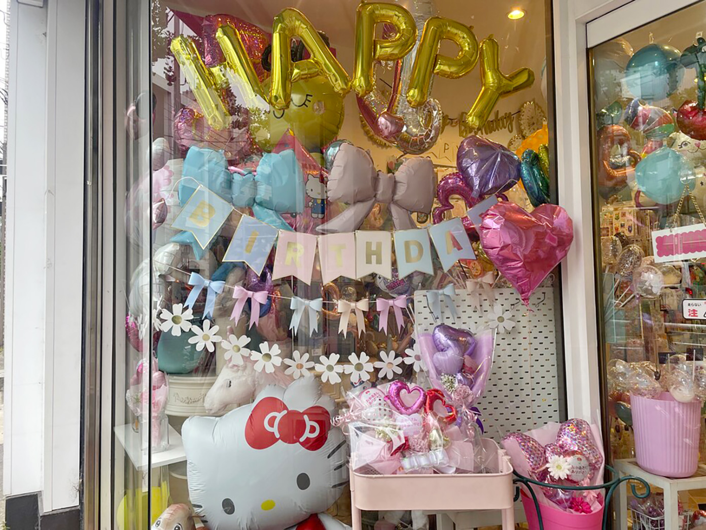 「Balloon Letta」の店頭