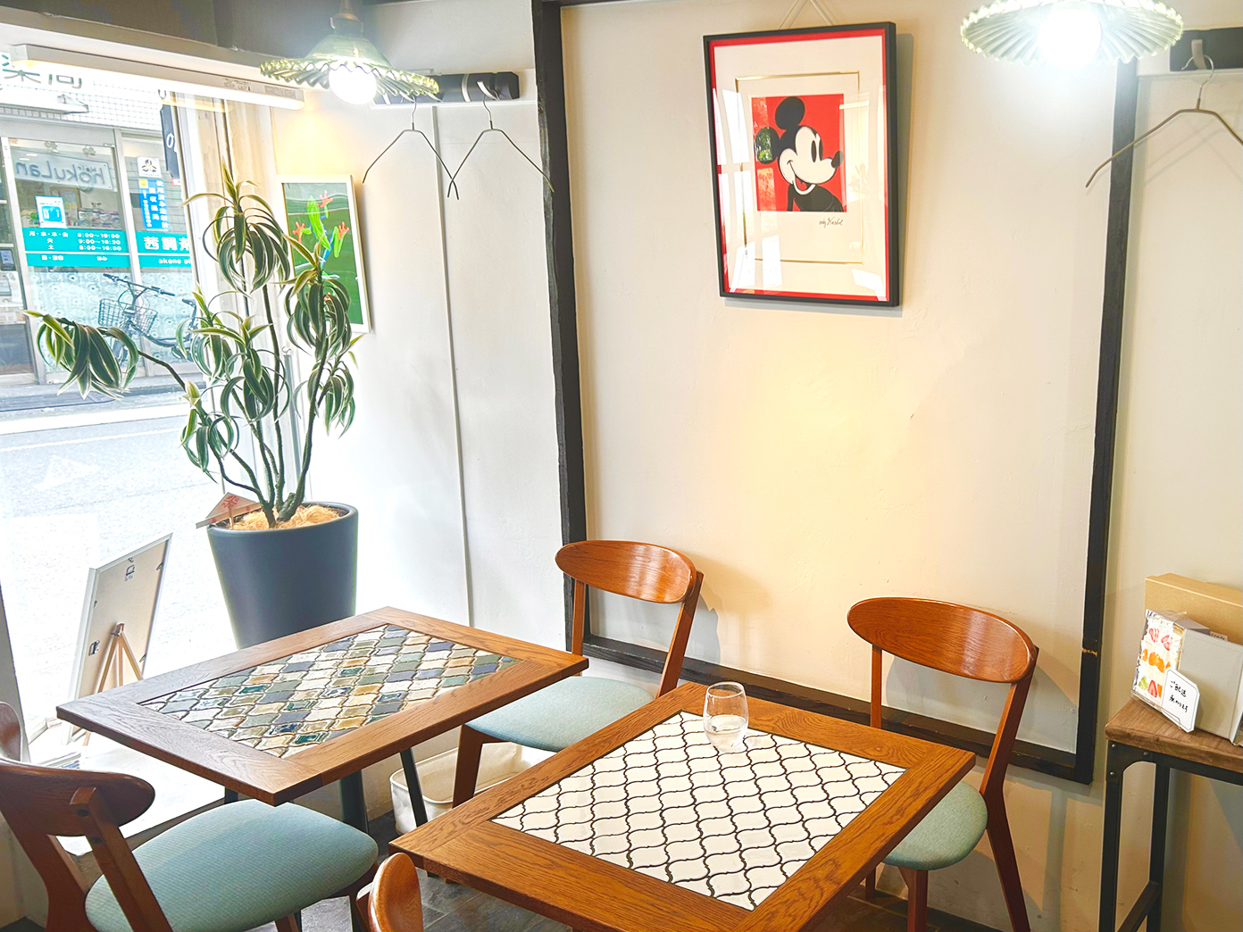 「Ogi cafe」店内