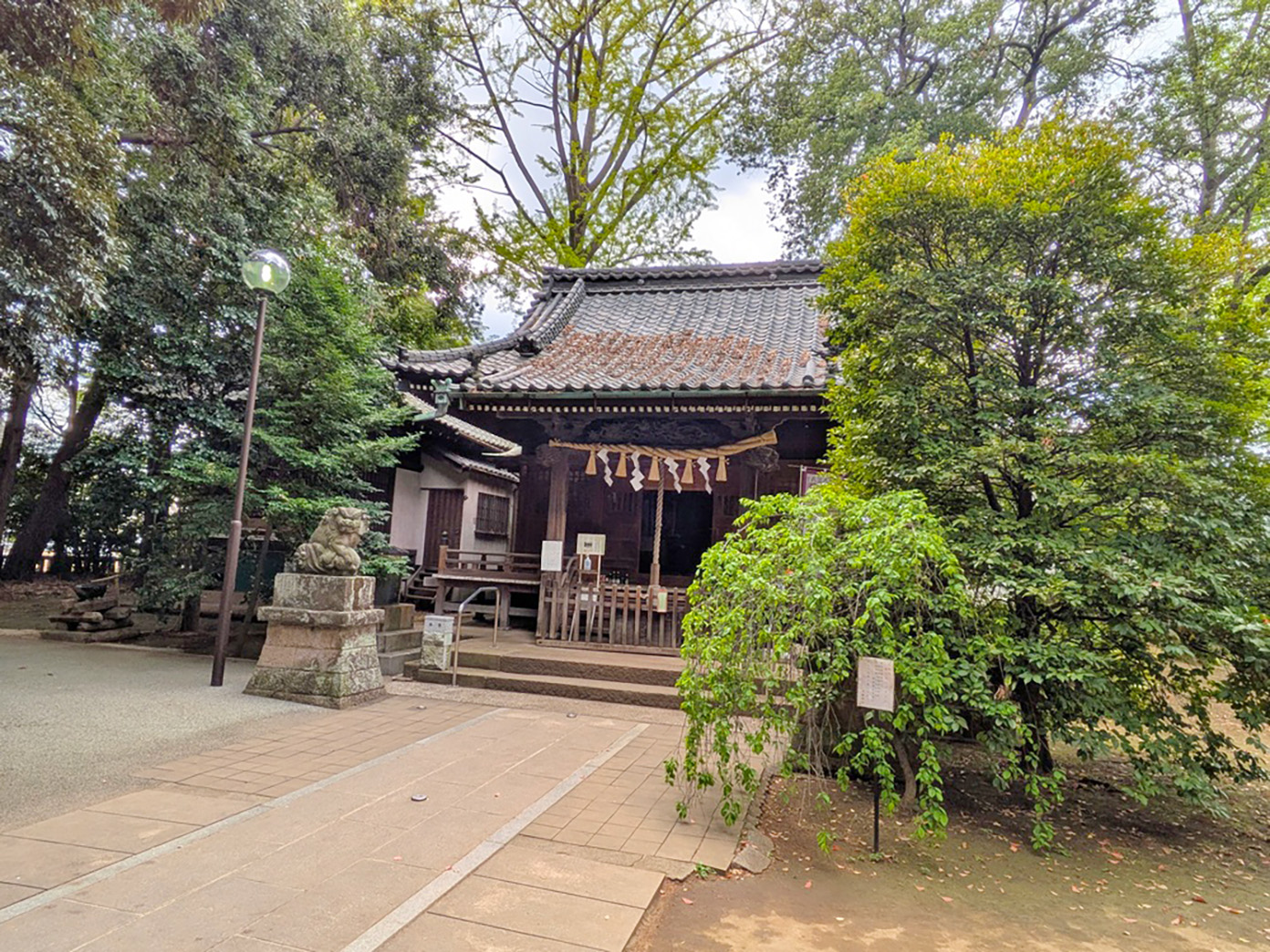 「天祖神社」の本堂