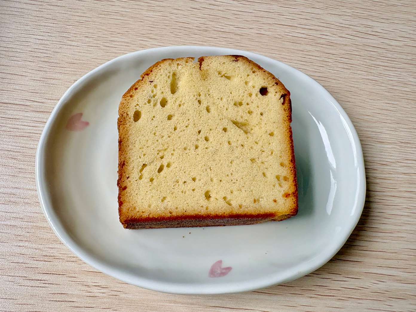 「こなはちゅ～る」のバニラパウンドケーキ
