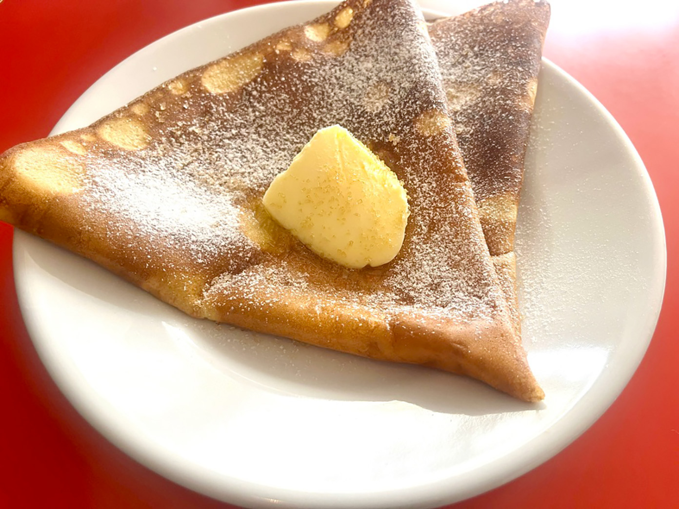 「CHEZ RONA」のシュガーバタークレープ