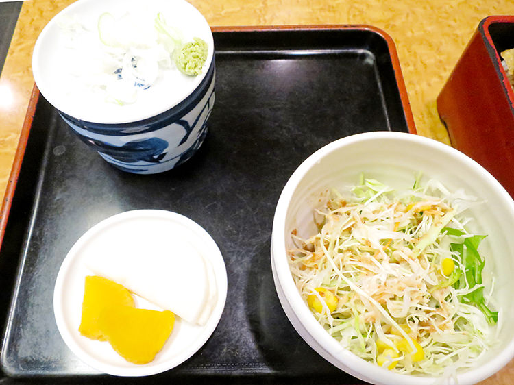 荻窪 長寿庵のサラダ
