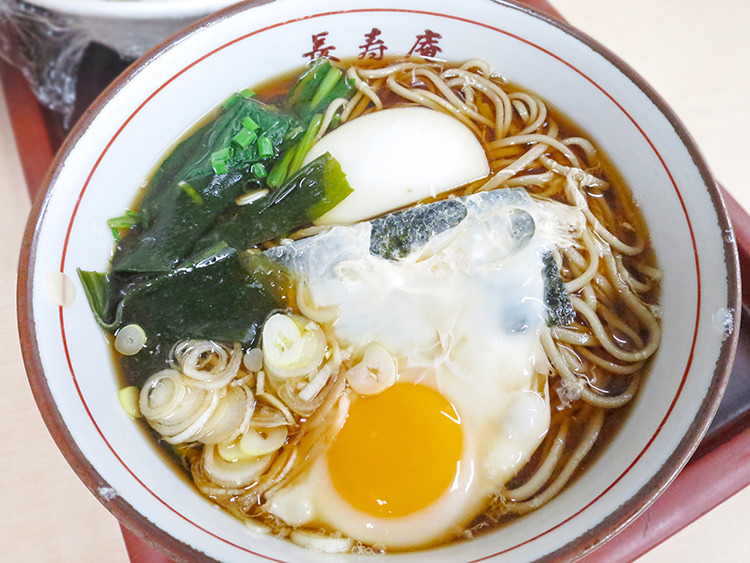 荻窪 長寿庵の月見そば