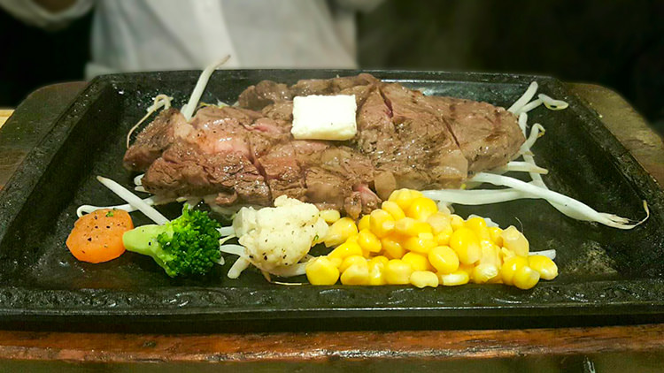 ビフテキ屋まるりのサーロインステーキ140g 1,490円