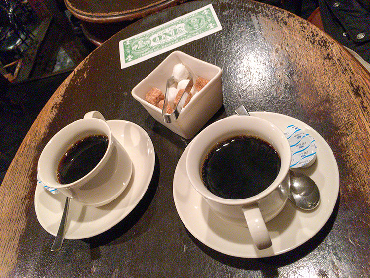 Piano Holl SOMETIMEのコーヒー