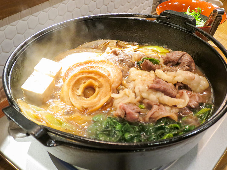 えんがわ 荻窪店のサーロインのすき焼き