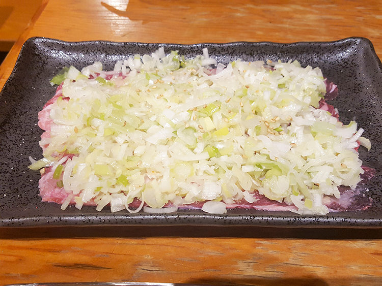 たまには焼肉 高円寺店のネギタン塩