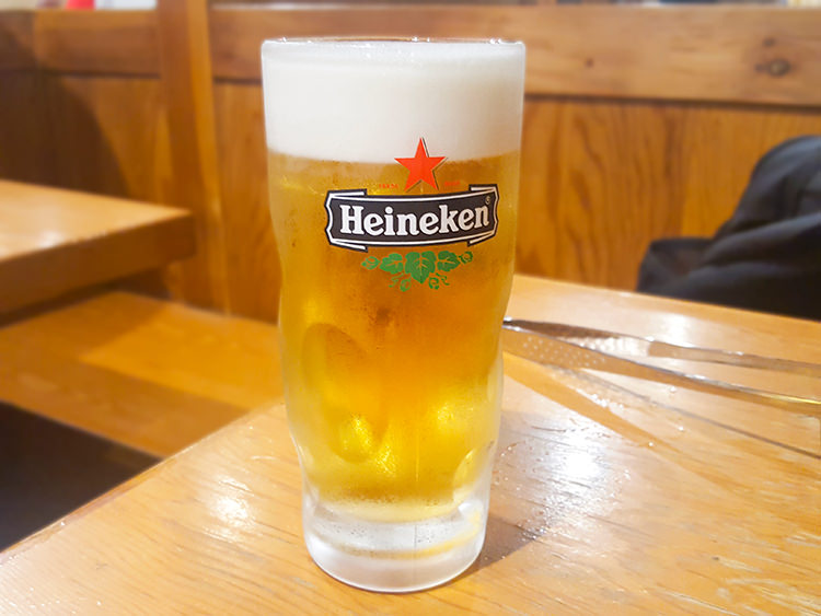 たまには焼肉 高円寺店で頂く一杯