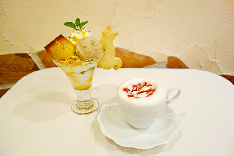 吉祥寺プティット村 てまりのおしろのカフェとデザート