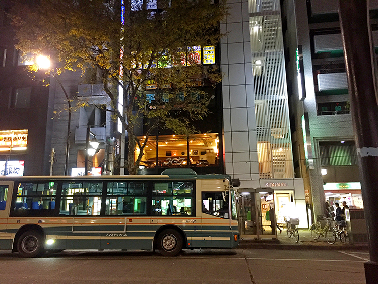 阿佐ヶ谷南口を出た風景
