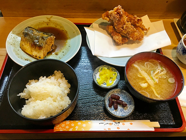 ゆずの組み合わせ自由定食(NO.1)980円
