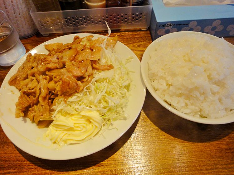 「荻窪 中華屋啓ちゃん」生姜焼き