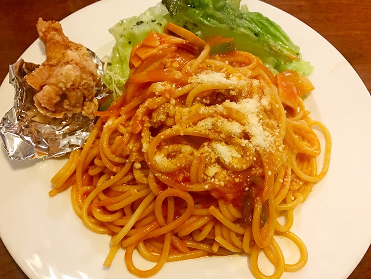 六曜舎のナポリタン