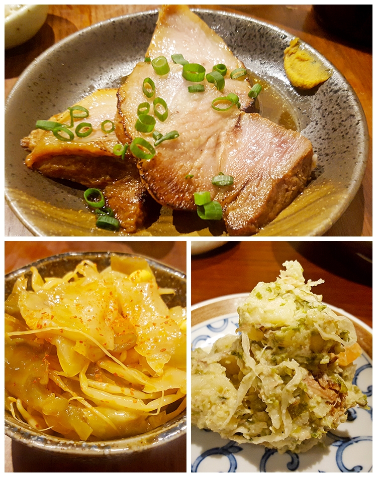 高円寺 うどん酒場 でべそのサイドメニュー