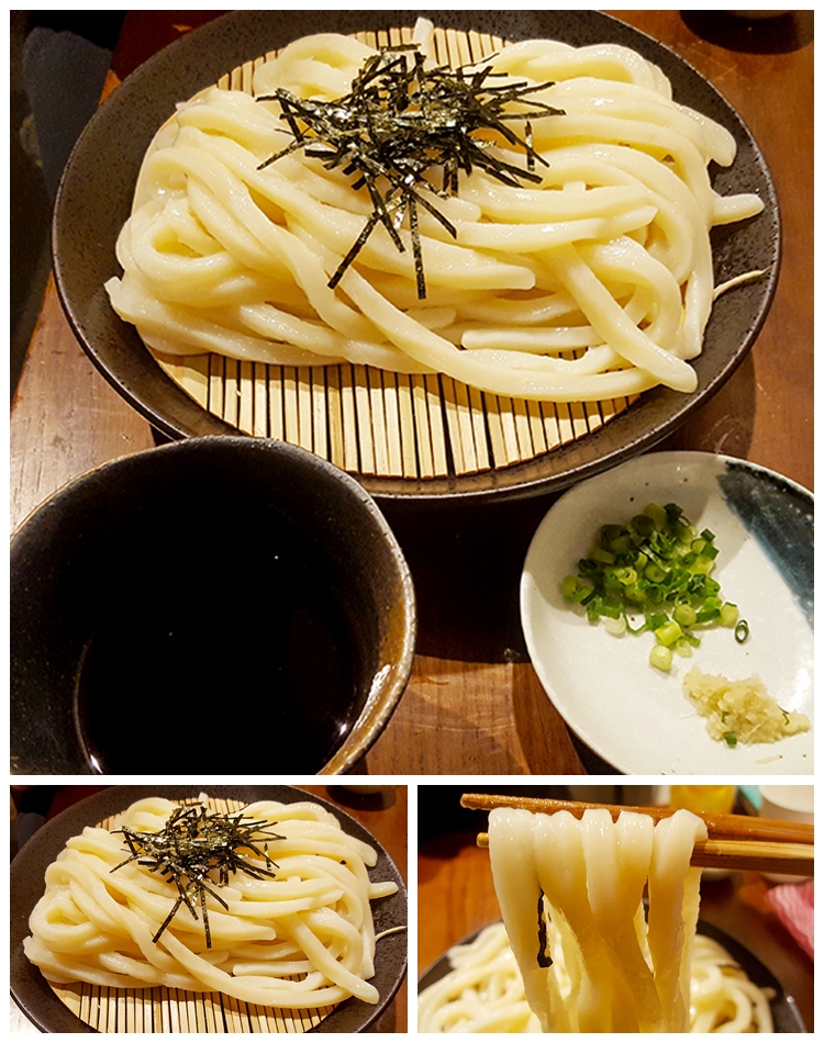 高円寺 うどん酒場 でべそのざる(並)