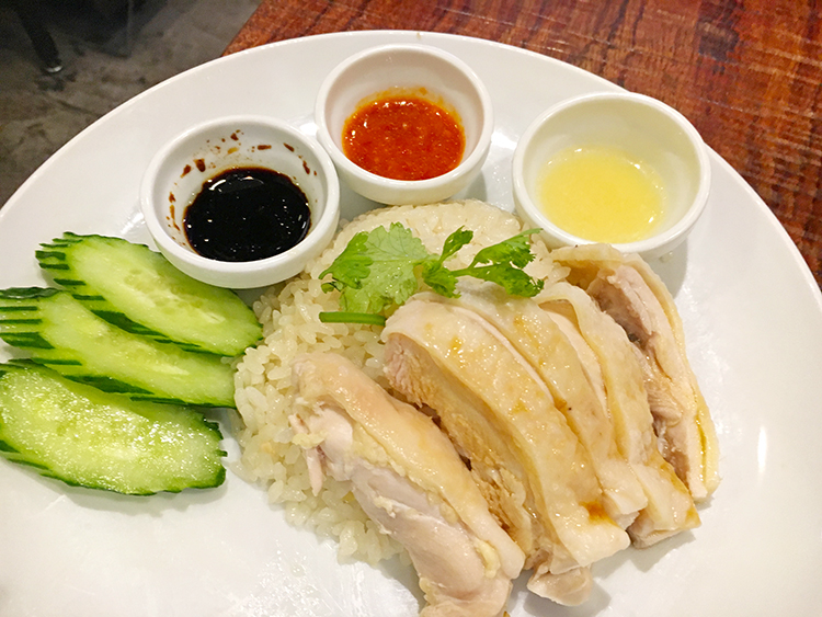 「海南チキンライスMu-Hung（夢飯）」の海南チキンライス