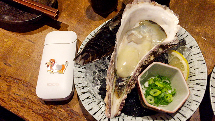 かきんちゅのとても大きい牡蠣