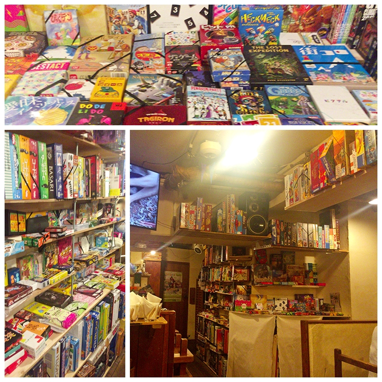 ボードゲーム&ダイニングバーkurumariの店内