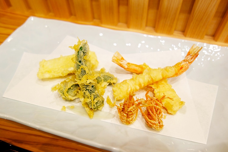 天ぷら 花れの「藤」