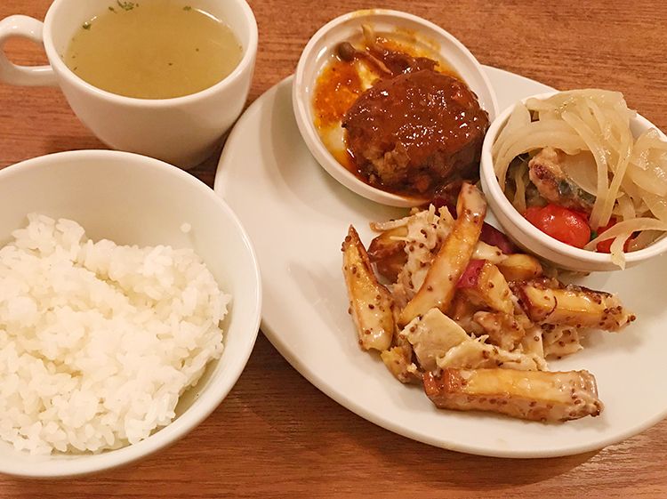 Meat&Deli Cafe KIKUのデリセット