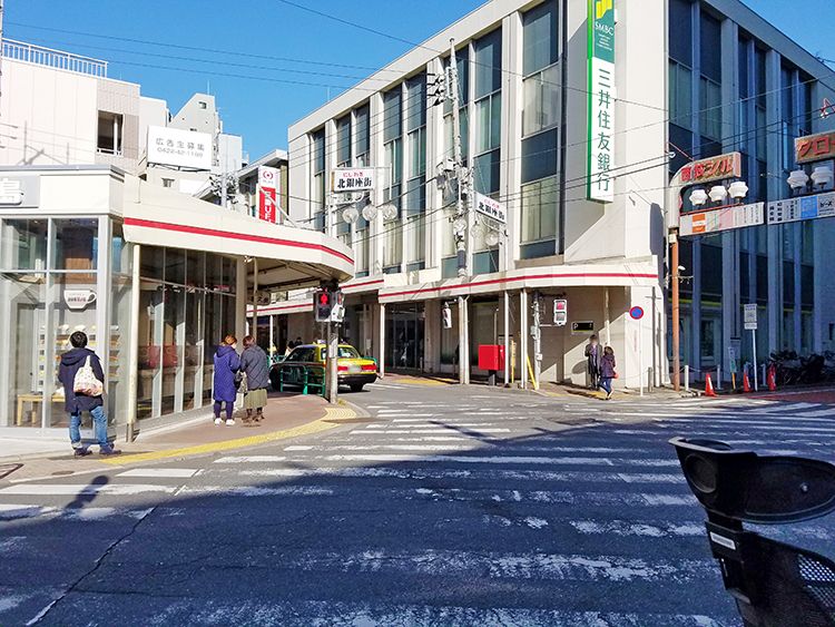 サジロクローブ(Sajilo Clove)までへは北銀座商店街を抜けます