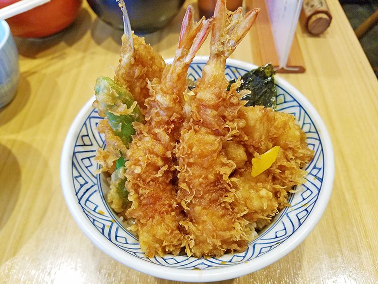 日本橋天丼 金子屋の天丼正面