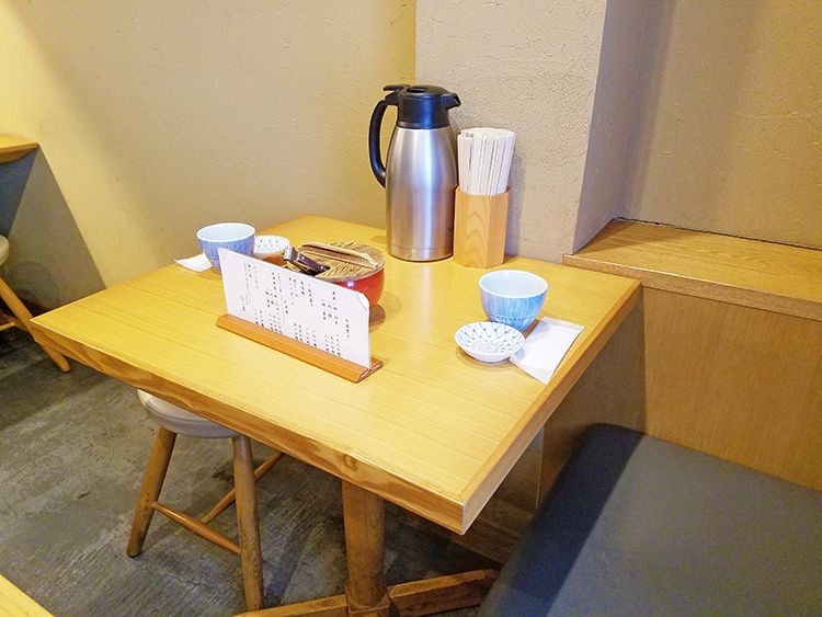 日本橋天丼 金子屋の店内