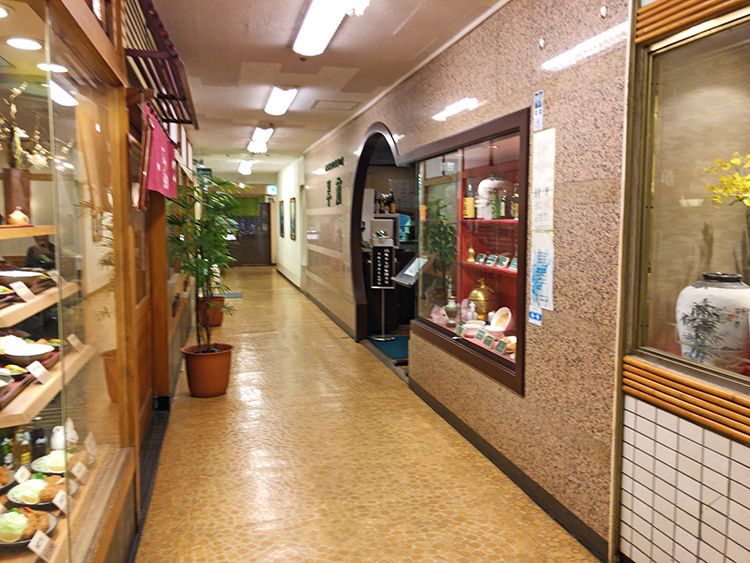 砂場への道のり