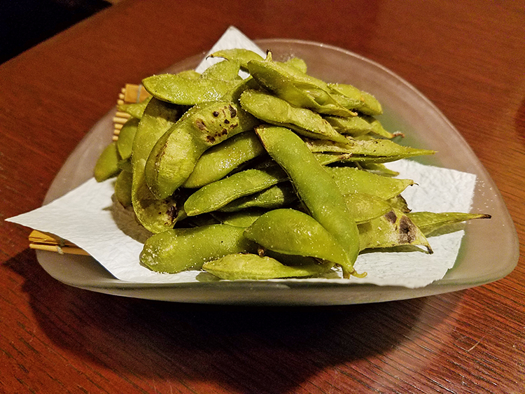 Diningさんさんの茶豆の塩焼き 480円