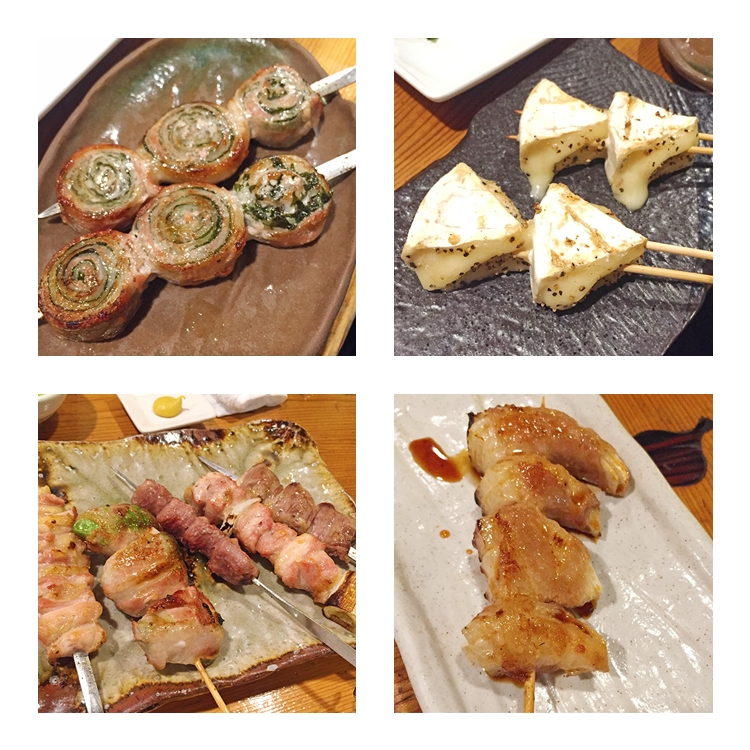鶏や まるとの焼き鳥と変わり種