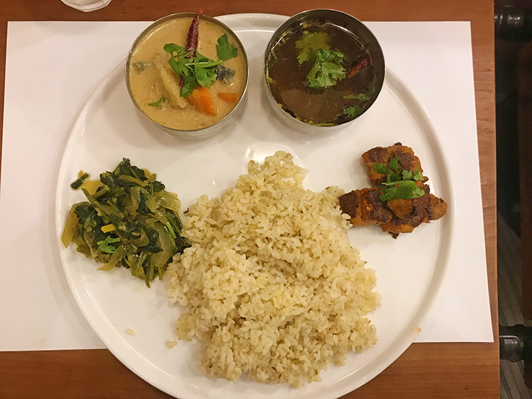 レインボウスパイス食堂 かぶとのスペシャルセット