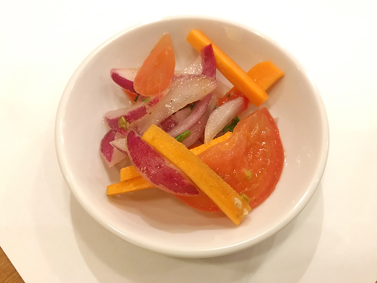 レインボウスパイス食堂 かぶとのピクルス