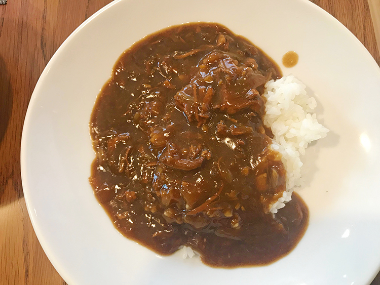 cafe & bar Quartetのカレー