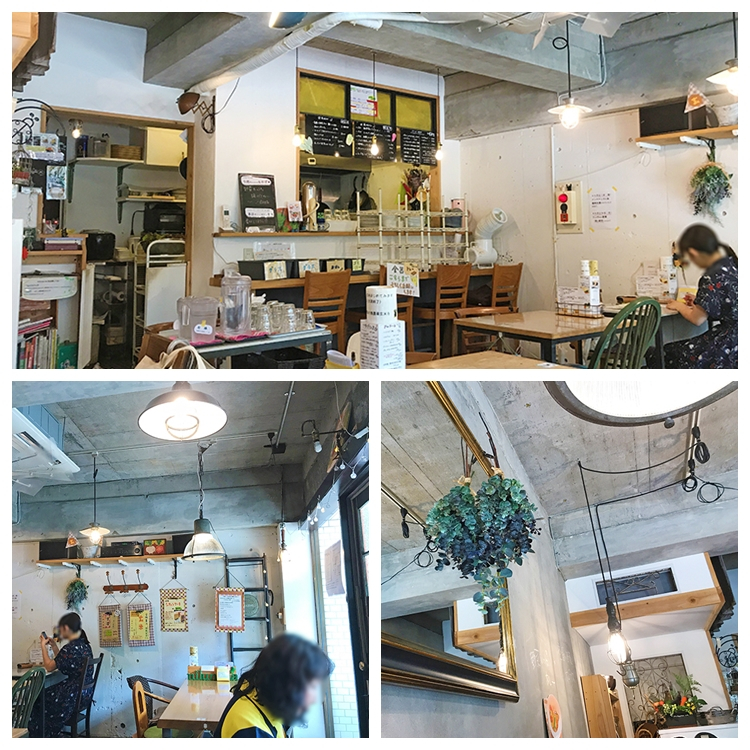 ムサシノ野菜食堂miluna-naの店内
