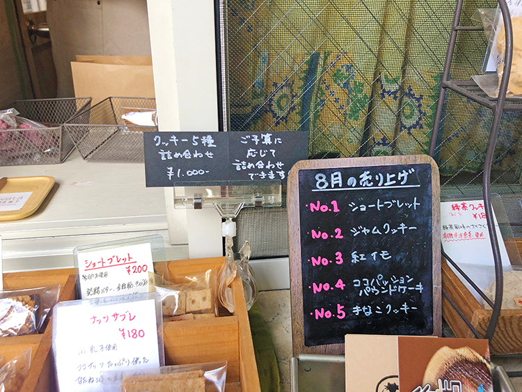 wata 焼き菓子の売れ筋