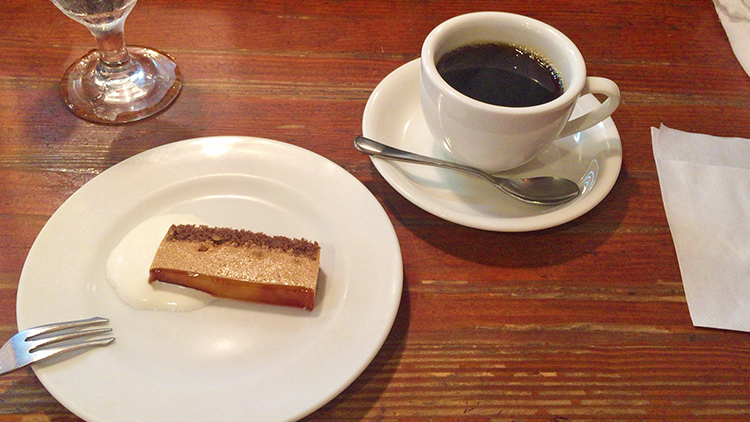 TALK BACKのチョコレートのムース