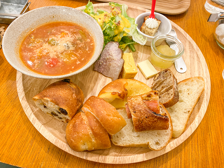 tonttu(阿佐ヶ谷)のパンランチプレート