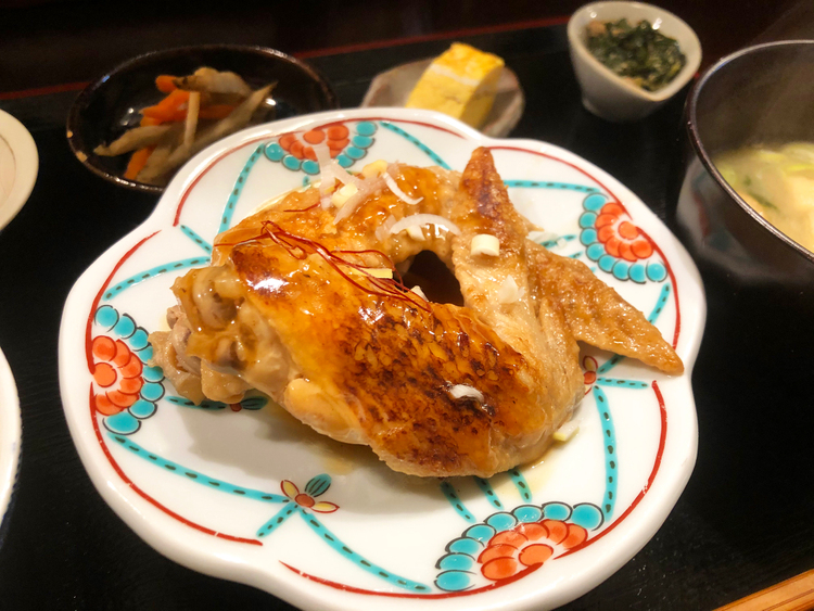 瓜坊の定食屋さん&お惣菜 お弁当の手羽先の甘辛煮定食