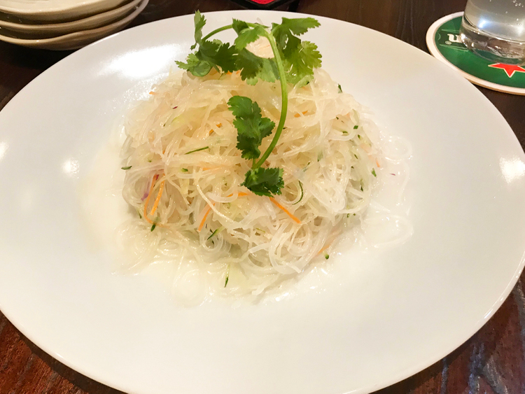 中國名菜 孫（そん）春雨のサラダ